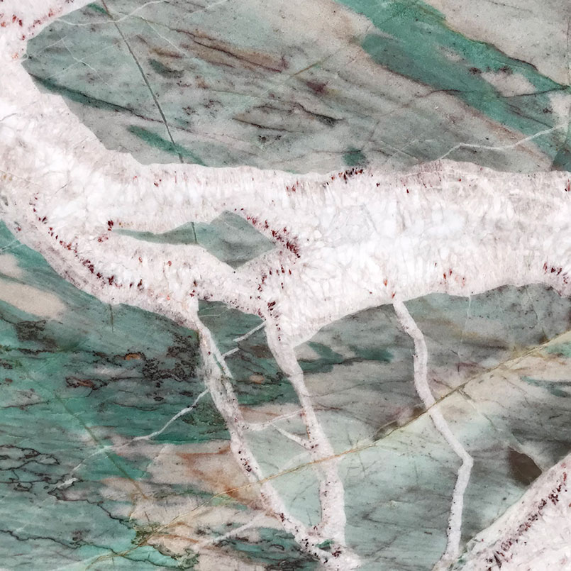 Patagonia Green quartzite detail