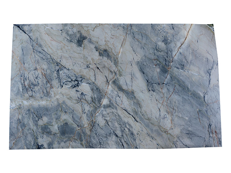 Blue Lava quartzite full slab